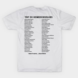 Top 50 Homeschoolers T-Shirt